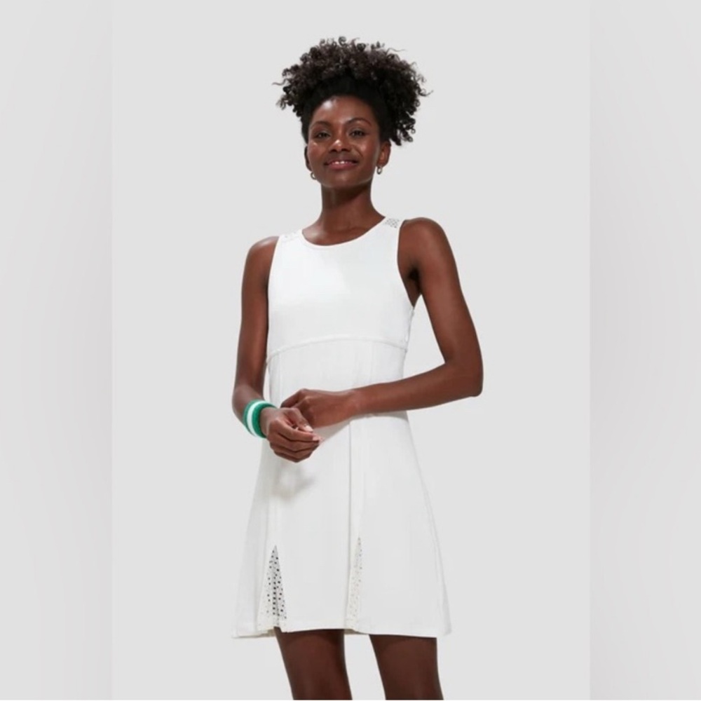 Tuckernuck Sport Cane Victoria Tennis Dress Size Small White Mini Dress BNWT